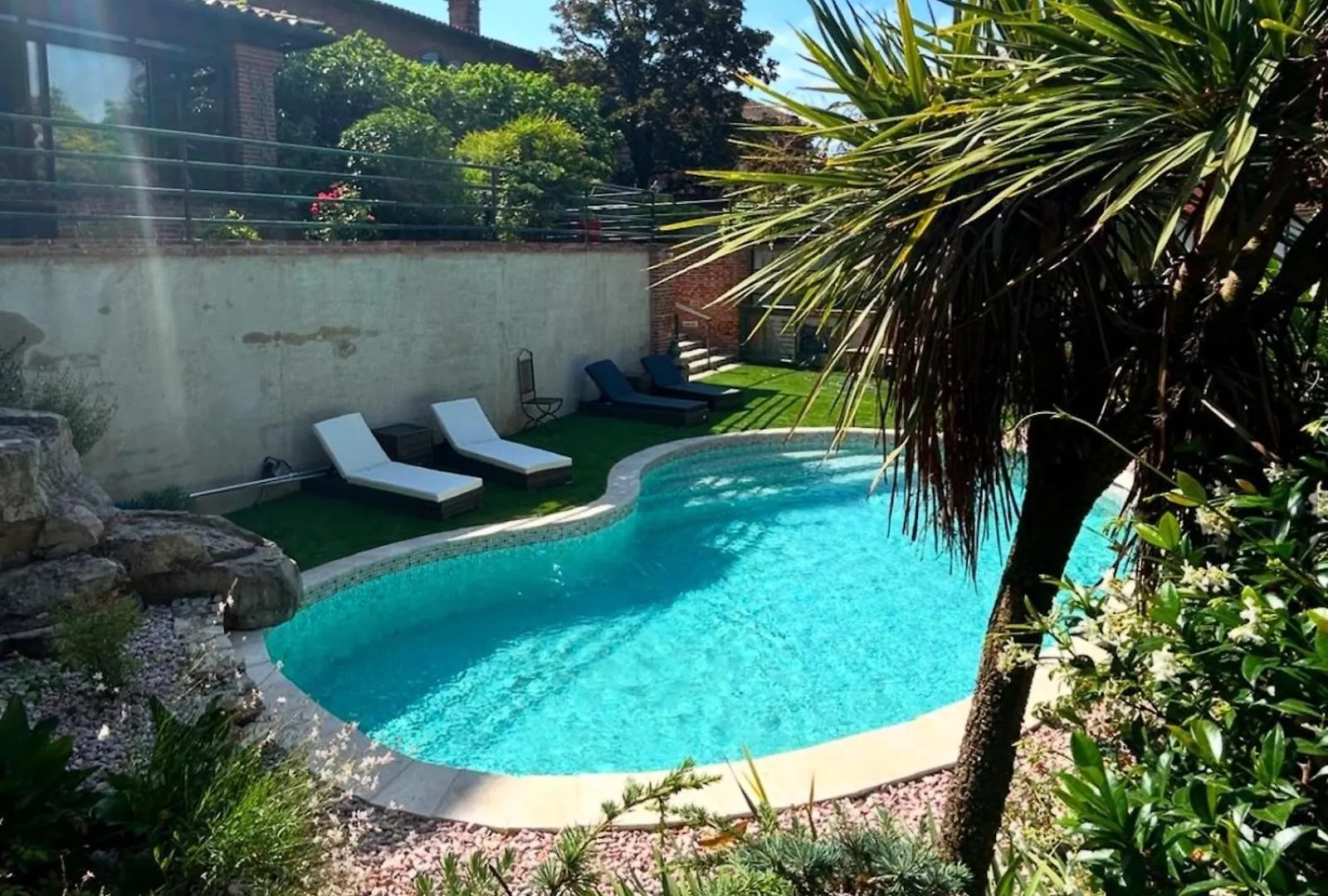 Daire Studio De Charme 70M2, Jacuzzi Et Piscine Partagee Verfeil  Fransa